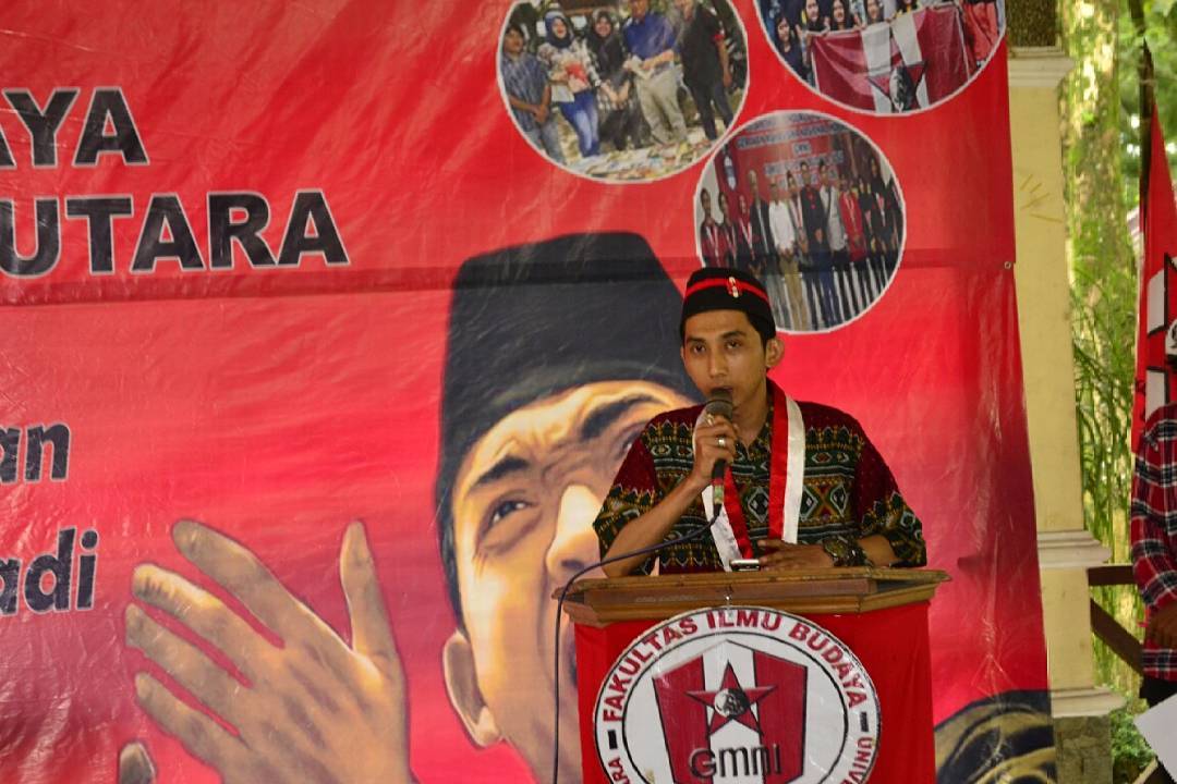 Ketua DPP GMNI Bidang Pendidikan dan Kebudayaan Bung Syam Firdaus Jafba.(wacananews.co.id/isto)