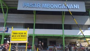 Pasar Mbongawani Kota Ende.(wacananews.co.id/ms)