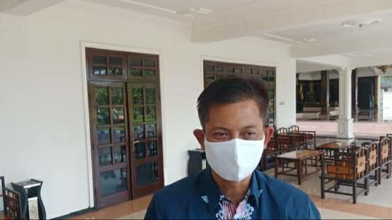 Budi Winarno Juru Bicara Tim Gugus Tugas Percepatan Penanganan Covid-19 Kabupaten Jombang.
