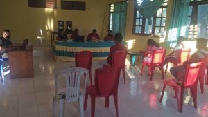 Pleno Rekapitulasi Daftar Pemilih Kelurahan Kefamenanu Utara Menerapkan Standard Protokol Covid-19