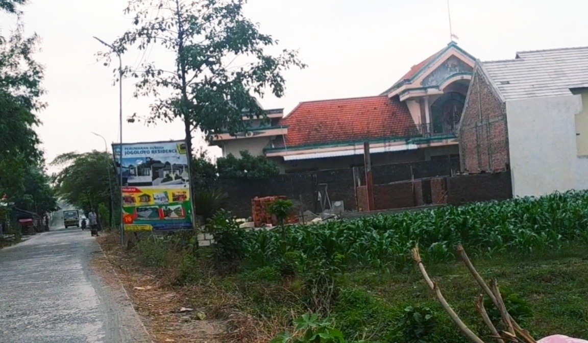 Perumahan Subsidi Jogoloyo Residence Desa Jogoloyo Kecamatan Sumobito kabupaten Jombang.(wacananews.co.id/tyo)