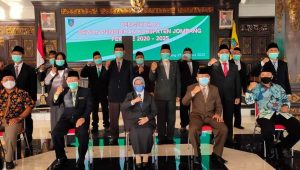 Bupati Jombang Kukuhkan Pengurus Dewan Pendidikan Kabupaten Jombang Periode 2020-2025