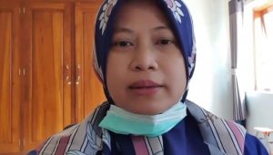 Wiwin Isnawati Istri Wakil Bupati Jombang dan juga Ketua Tim Penggerak PKK.(wacanannews.co.id/tyo)