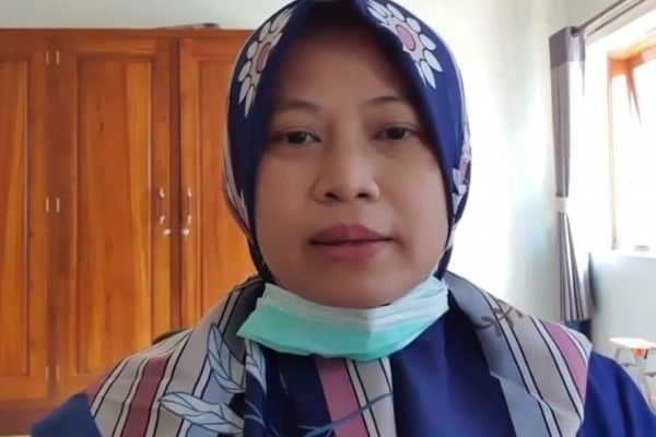 Wiwin Isnawati Istri Wakil Bupati Jombang dan juga Ketua Tim Penggerak PKK.(wacanannews.co.id/tyo)