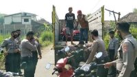 Balap Liar di Jombang, Polisi Angkut Puluhan Sepeda Motor