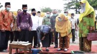Bupati Jombang Meresmikan Pembangunan Masjid Al Mujahidin Wonosalam