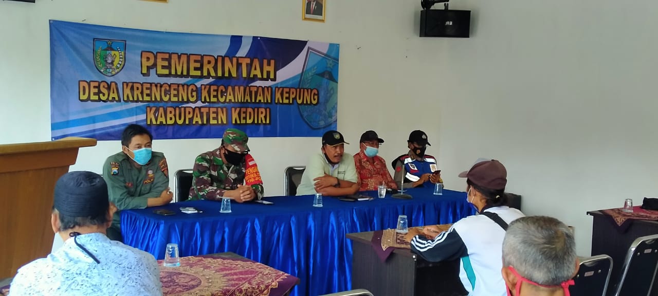 Rapat desa krenceng kepung kediri