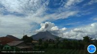 Erupsi Gunung Sinabung Tiga Kali, Kolom Abu Teramati Setinggi 1.000 Meter