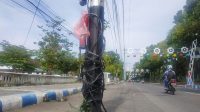 Bahaya Mengintai Dibalik Semrawutnya Kabel di Kota Jombang