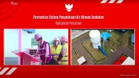 Diresmikan Presiden Jokowi, SPAM Umbulan Siap Pasok Air Bersih Bagi Warga Jatim