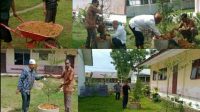 MAN 1 Aceh Timur Lakukan Penghijauan di Lingkungan Madrasah