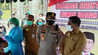 Polres Tual Gelar Vaksin Masal di Kota Tual dan Maluku Tenggara