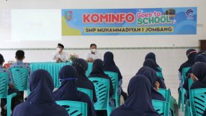 “Kominfo Goes To School” di SMP Muhammadiyah 1 Jombang