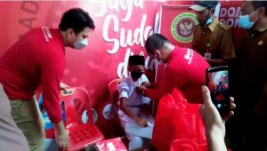 BIN Laksanakan Vaksinasi Massal di Pesantren Nurul Ulum Aceh Timur