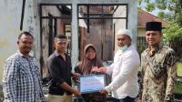 Lagi, Baitul Mal Aceh Timur Salurkan Bantuan Kebakaran dan Angin Puting Beliung