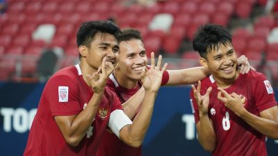 Indonesia Masuk Final Piala AFF Suzuki 2020 Seusai Kalahkan Singapura Dengan Skor 4-2