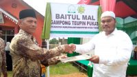 Baitul Mal Gampong Teupin Pukat Aceh Timur Diresmikan