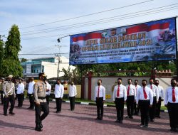 Jamin Keamanan Nataru, Polres Aceh Timur Gelar Operasi Lilin 2021