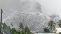 Erupsi Gunung Semeru Berdampak di Kecamatan Pronojiwo Lumajang