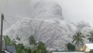 Erupsi Gunung Semeru Berdampak di Kecamatan Pronojiwo Lumajang