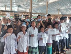 Santri Dayah AMAL Peureulak Aceh Timur, Ikut Vaksinasi Massal