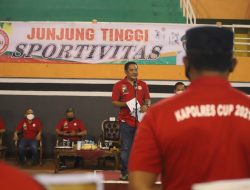 Wabub Jombang Buka Kejurkab Bola Voli Antar Kecamatan Piala Kapolres U-21