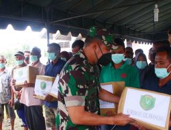Danrem 011/Lilawangsa ke Aceh Timur, Salurkan Bantuan Untuk Korban Banjir