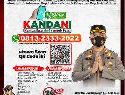 KANDANI, Layanan Online Polres Jombang Lewat WhatApp