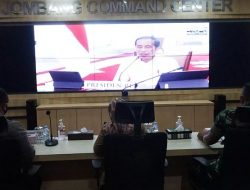Bupati Jombang Mengikuti Pengarahan Presiden Jokowi Terkait Penanganan Covid 19