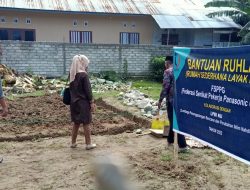FSPPG Bersama LPBI NU Bangun Rumah Layak di Donggala