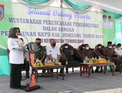 Bupati Jombang Ajak Kades Terus Berinovasi Pada Saat Musrenbang Kecamatan Tembelang