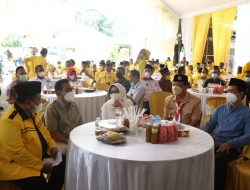 Bupati Mundjidah Hadiri Silaturahmi dan Tasyakuran DPD Golkar Jombang Periode 2021-2025