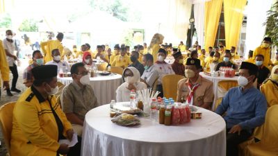 Bupati Mundjidah Hadiri Silaturahmi dan Tasyakuran DPD Golkar Jombang Periode 2021-2025