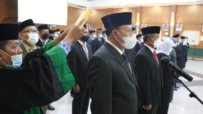 Pelantikan dan Pengambilan Sumpah 129 Pejabat di Lingkup Pemkab Jombang