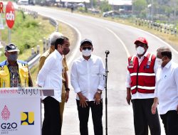 Sambut Arus Mudik, Presiden Resmikan Jalan Lingkar Brebes – Tegal
