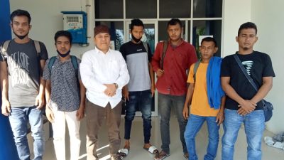 Sempat Ditangkap PSDKP, Hari ini 8 Nelayan Aceh Timur Dipulangkan