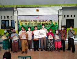 PT Cheil Jedang Indonesia (CJI) Salurkan Sembako Kepada Warga