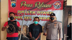 Nyamar Jadi Petugas, Residevis Pencuri Kabel PLN Asal Jombang Diringkus Polsek Diwek