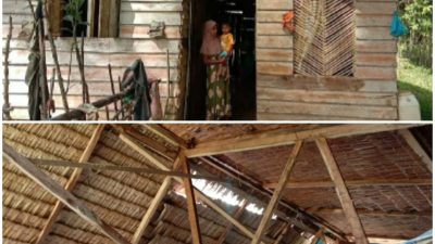 Beginilah Kondisi Rumah Janda Satu Anak Asal Peureulak Aceh Timur Yang Butuh Uluran Tangan
