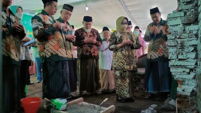 Peletakan Batu Pertama Pembangunan LAZISNU, MWC NU Dan Kantor Ranting NU Denanyar Jombang
