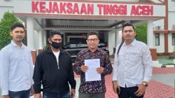 Diduga Terjadi Korupsi, Masri Laporkan Penyelenggara Bimtek Aceh Timur Ke Kejati Aceh