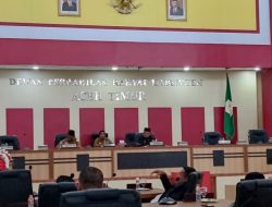 DPRK Aceh Timur Gelar Rapat Paripurna Dalam Agenda Penyampaian LPJ 2021