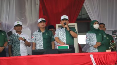 Jendral TNI Dudung Abdurachman Buka Liga Santri Piala KASAD 2022 di Stadion Merdeka Jombang