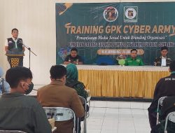 Jelang Pemilu 2024, Kader GPK Jombang Dibekali Wawasan Cyber Army
