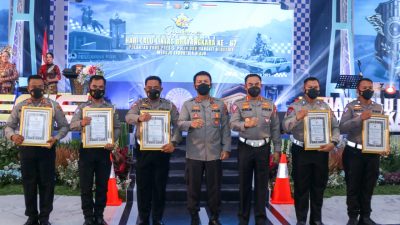 Satlantas Polres Jombang Raih Penghargaan dari Kakorlantas Polri