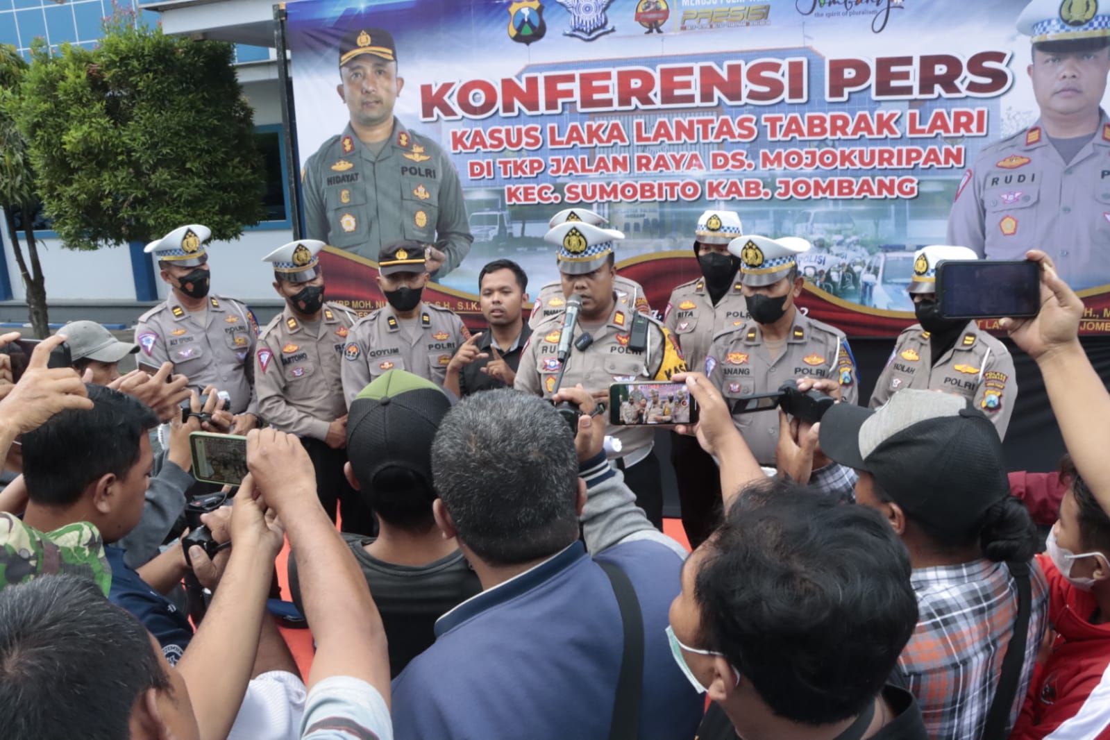 tabrak lari di jombang