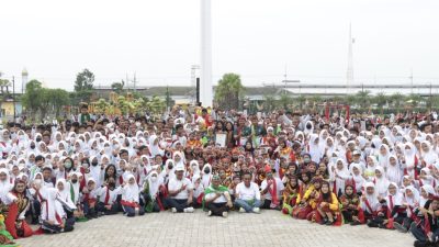Rekor MURI Remo Boletan Terbanyak 41.112 Penari di Hari Jadi Pemkab Jombang ke 112