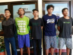 Satuan Resnarkoba Polres Jombang Ringkus 5 Komplotan Pengedar Sabu