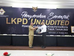 Pemkab Jombang Serahkan LKPD Unaudited TA 2022 ke BPK RI Perwakilan Jawa Timur