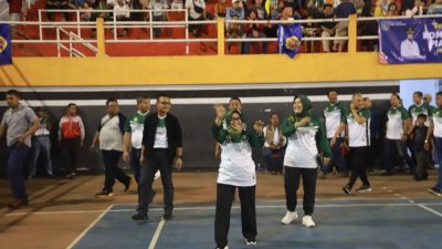 Turnamen Bola Voli Bupati Cup Antar Karang Taruna Kecamatan Se Kabupaten Jombang Resmi Ditutup